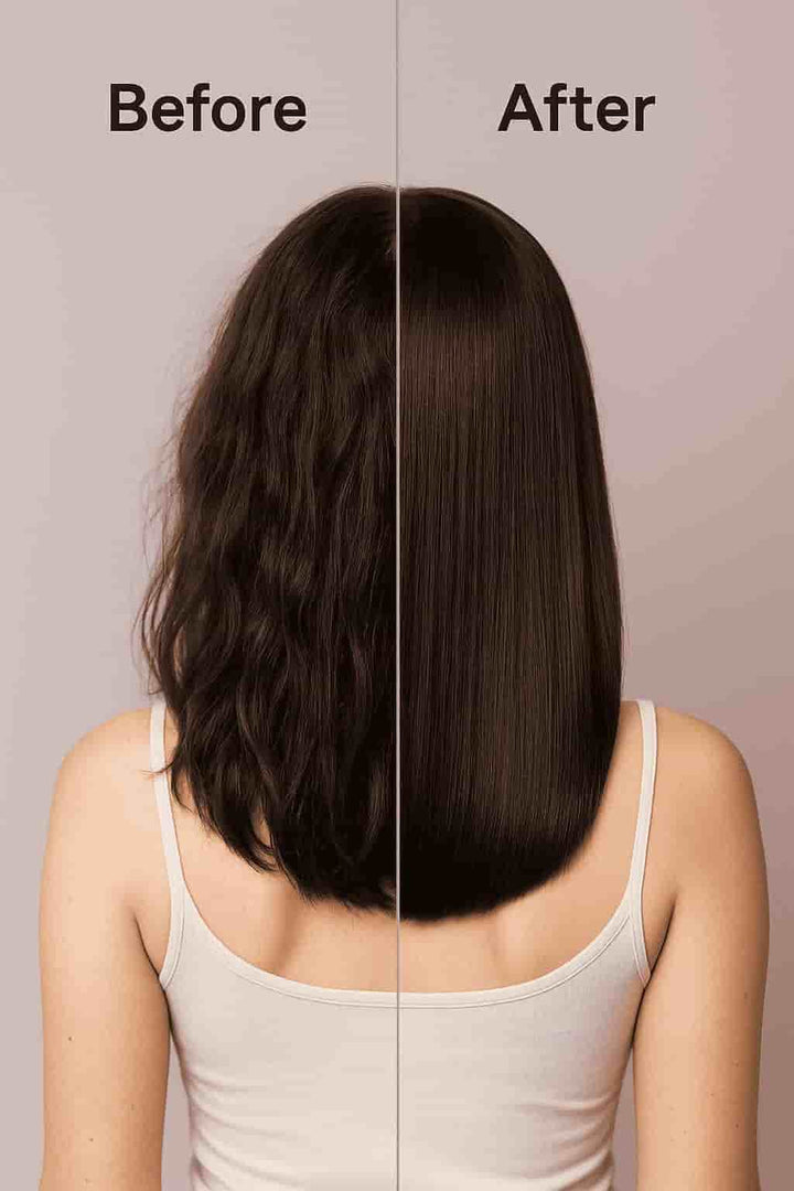 All-In-One Straightening Brush | Sleek Hair in a Few Passes